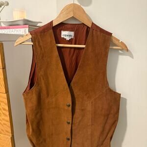 Vintage Capezio Suede Vest
